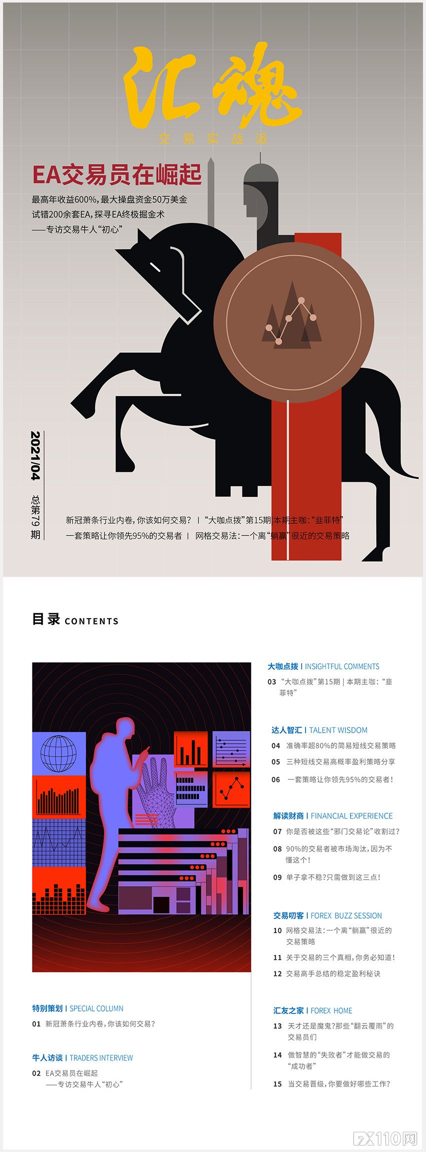 2024年11月11日:《汇魂》2021年第4期:年收益率600%的EA掘金术! 《汇魂》2021年第4期:年收益率600%的EA掘金术!